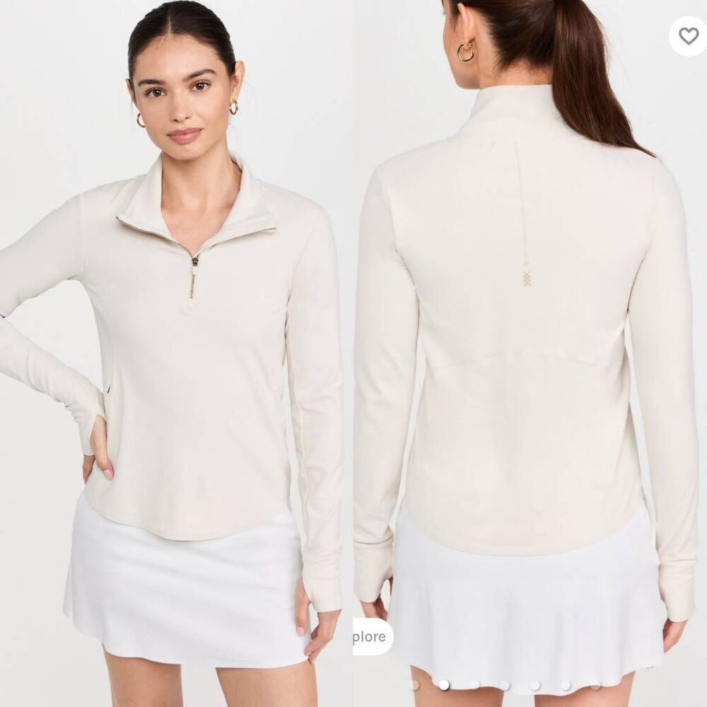 Rhone Course To Court 1/4 Zip $108 Size S